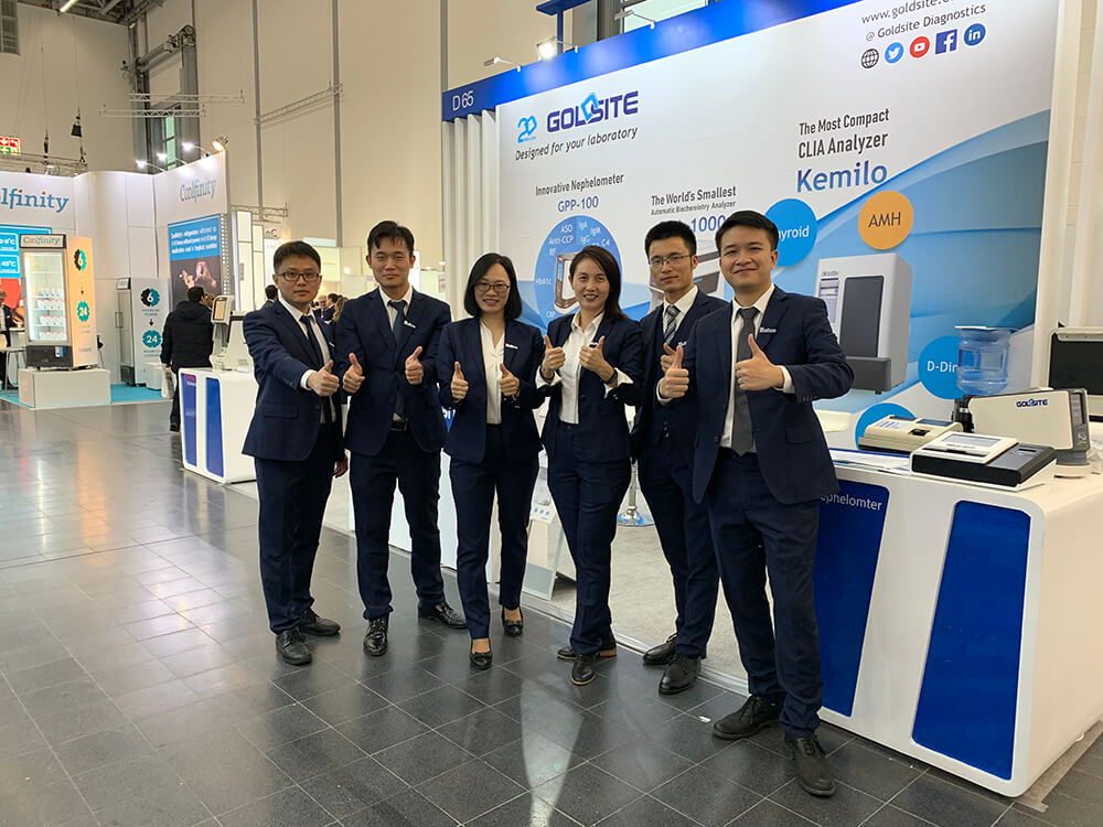 Goldsite Showcased on MEDICA 2019