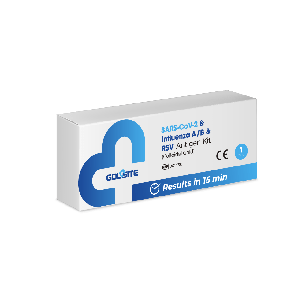 Sars-Cov-2 & Flue A/B & RSV Combo Antígeno Teste